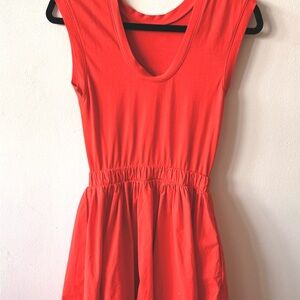 Kate Spade SATURDAY Red Sleeveless Cotton Skater Dress